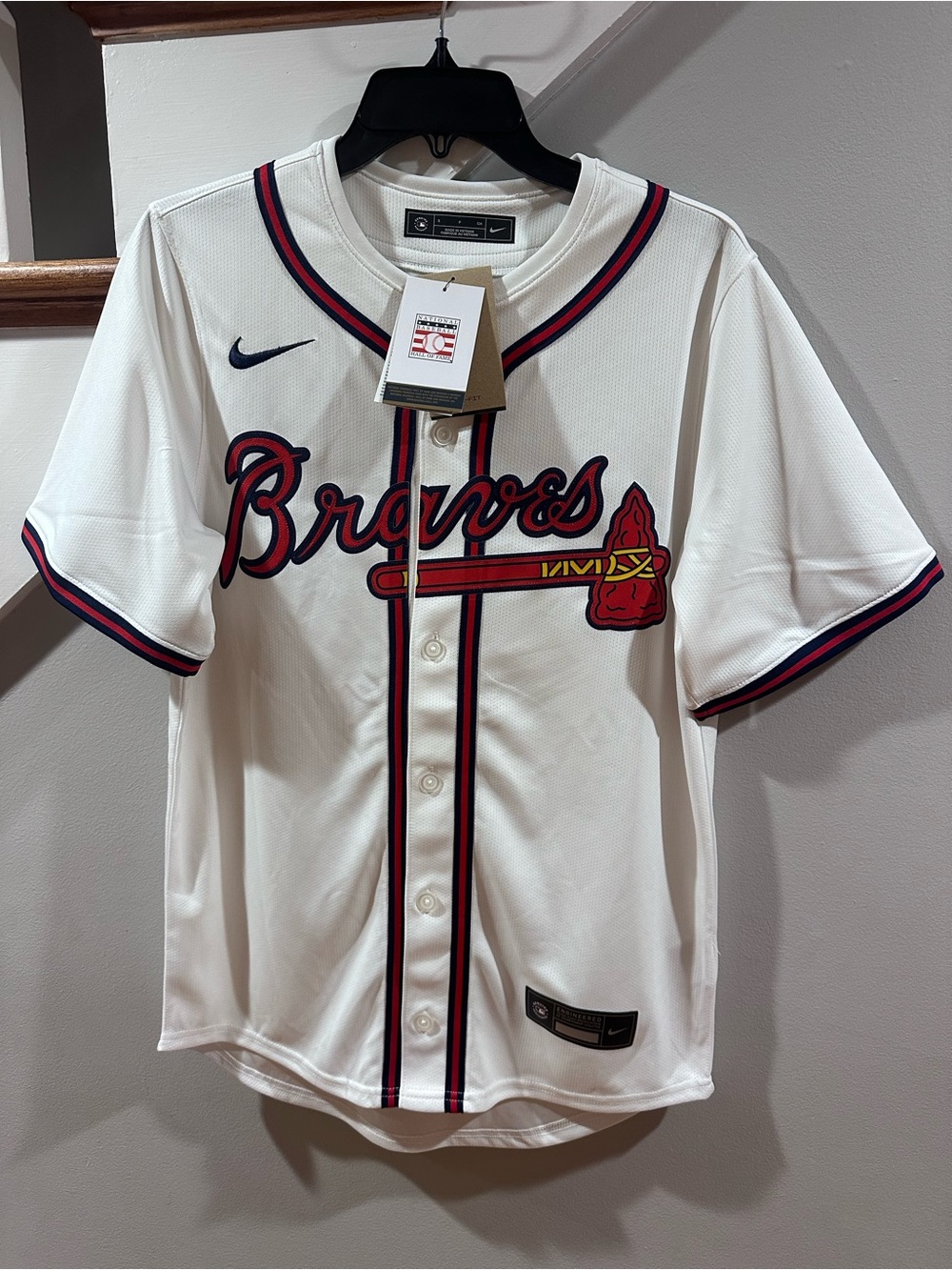 Atlanta Braves Nike White/Home Baseball Jersey Fred McGriff